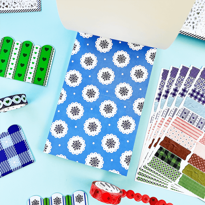 Pipsticks Cards Winter Whimsy Junk Journal Sticker Book | Pipsticks