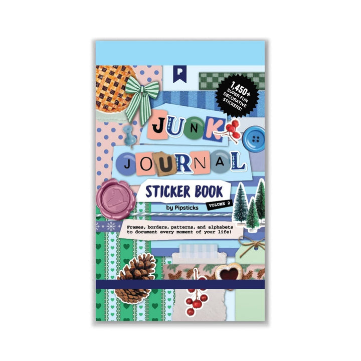 Pipsticks Cards Winter Whimsy Junk Journal Sticker Book | Pipsticks