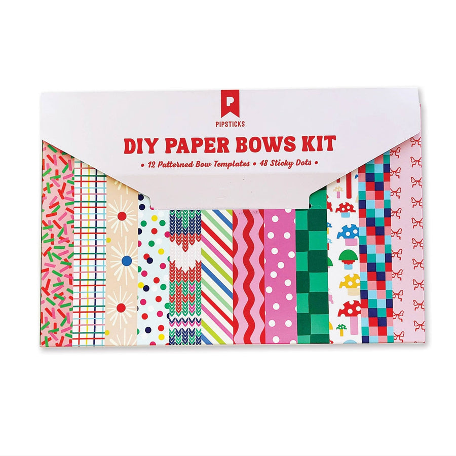 Pipsticks Holiday Party Perfect DIY Paper Bows Kit