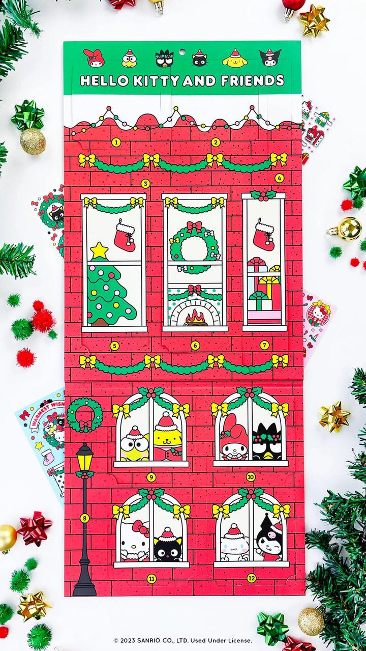 Pipsticks Sticker Hello Kitty And Friends Christmas Sticker Advent | Pipsticks