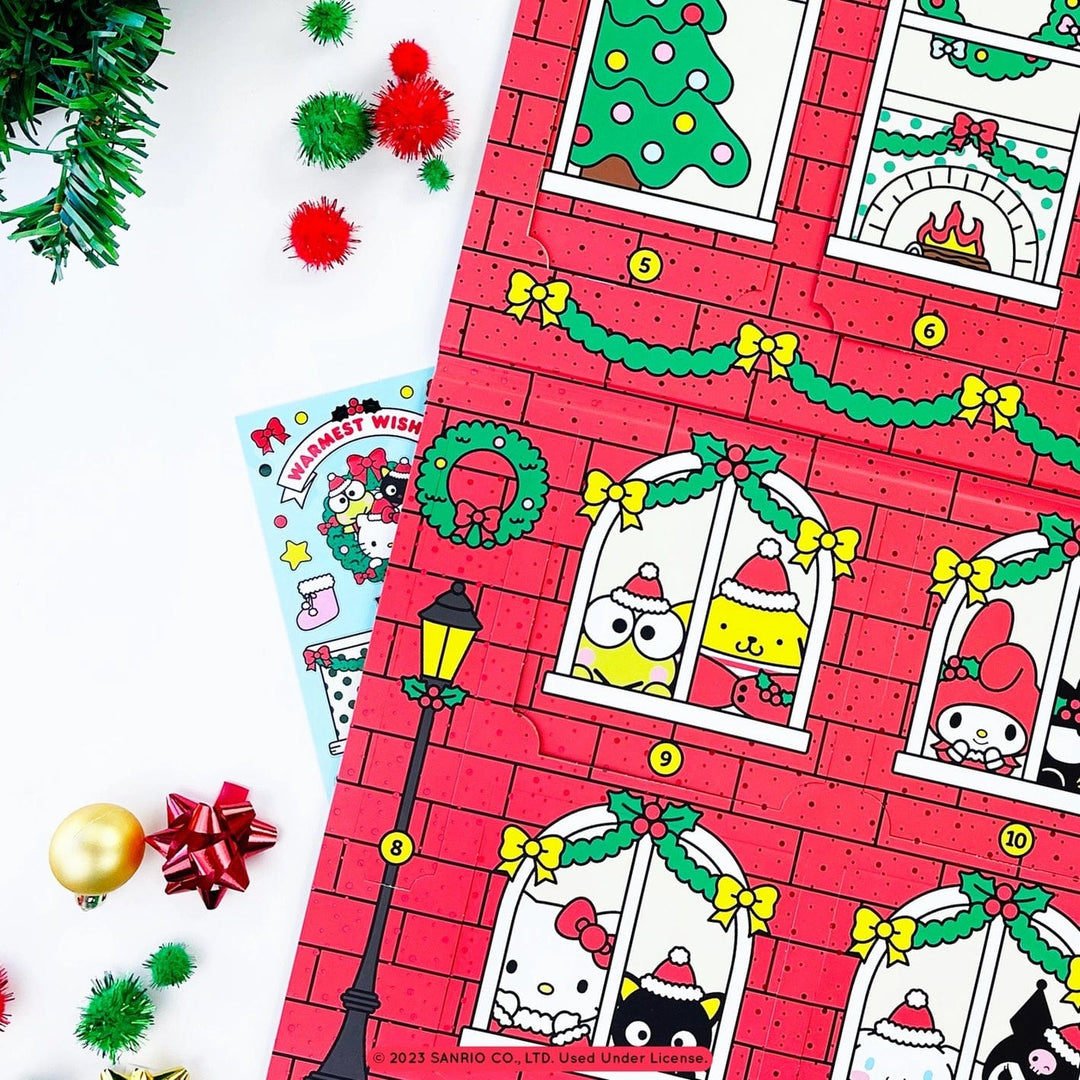 Pipsticks Sticker Hello Kitty And Friends Christmas Sticker Advent | Pipsticks