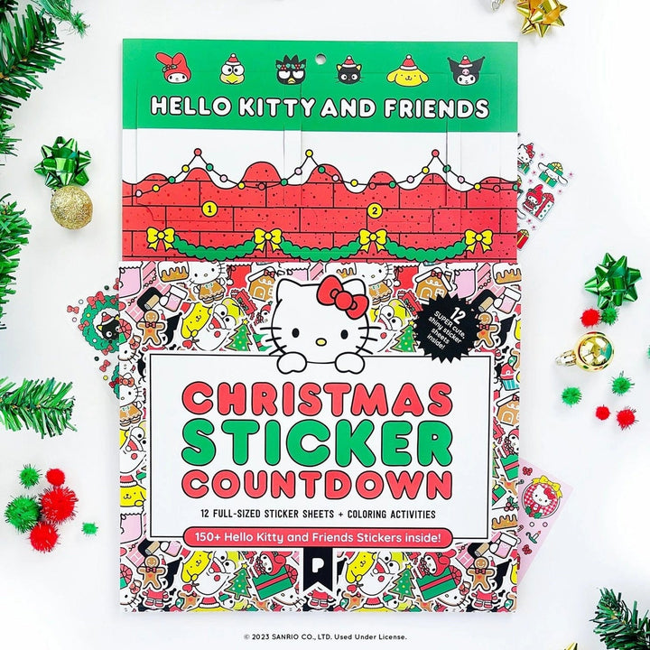 Pipsticks Sticker Hello Kitty And Friends Christmas Sticker Advent | Pipsticks