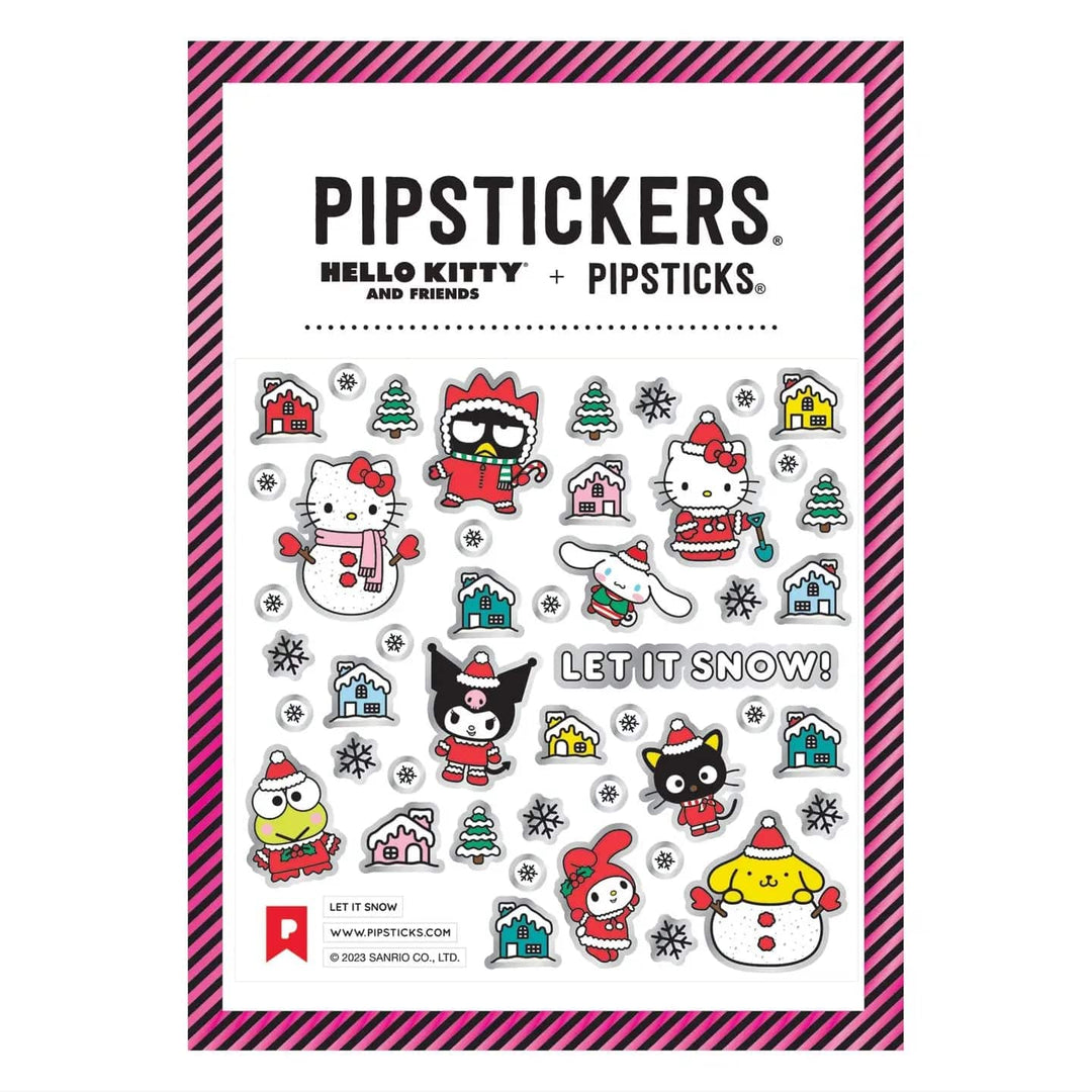 Pipsticks Sticker Hello Kitty And Friends Let It Snow Stickers | Pipsticks