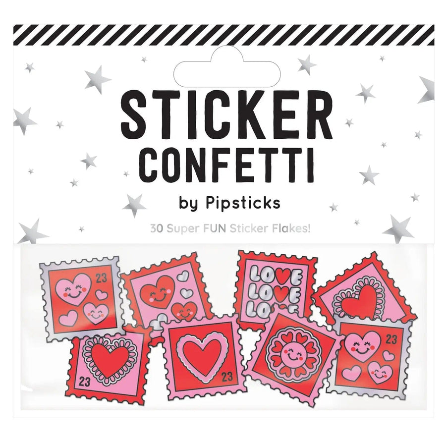 Rainbow High Tops Sticker Confetti Flake Sticker Pipsticks