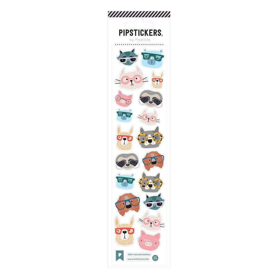 Pipsticks Stickers Spec-tacular Animals PipStickers Sheet