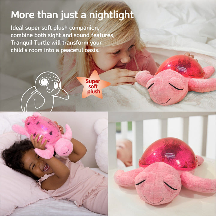 PJM Distribution Baby Toy Tranquil Turtle – Pink | Cloud b