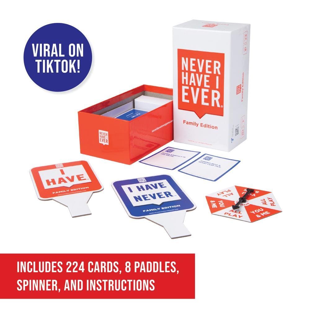 PlayMonster Games Never Have I Ever - Family Edition | PlayMonster