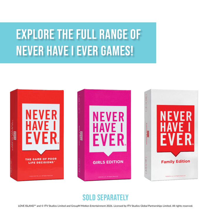 PlayMonster Games Never Have I Ever - Love Island | PlayMonster