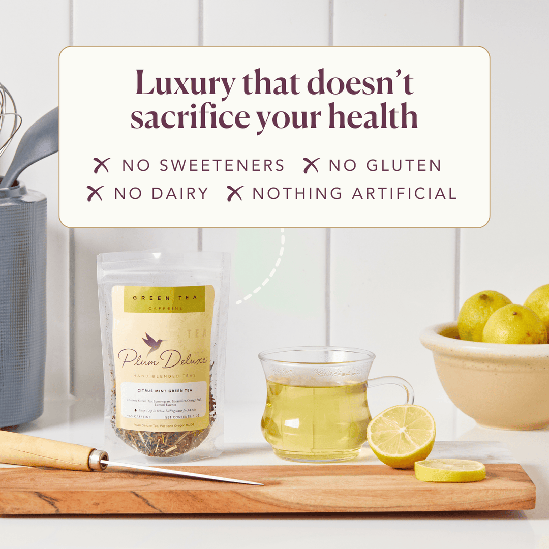 Plum Deluxe Tea Gifts Cuddletime Chamomile Herbal Tea Loose Leaf