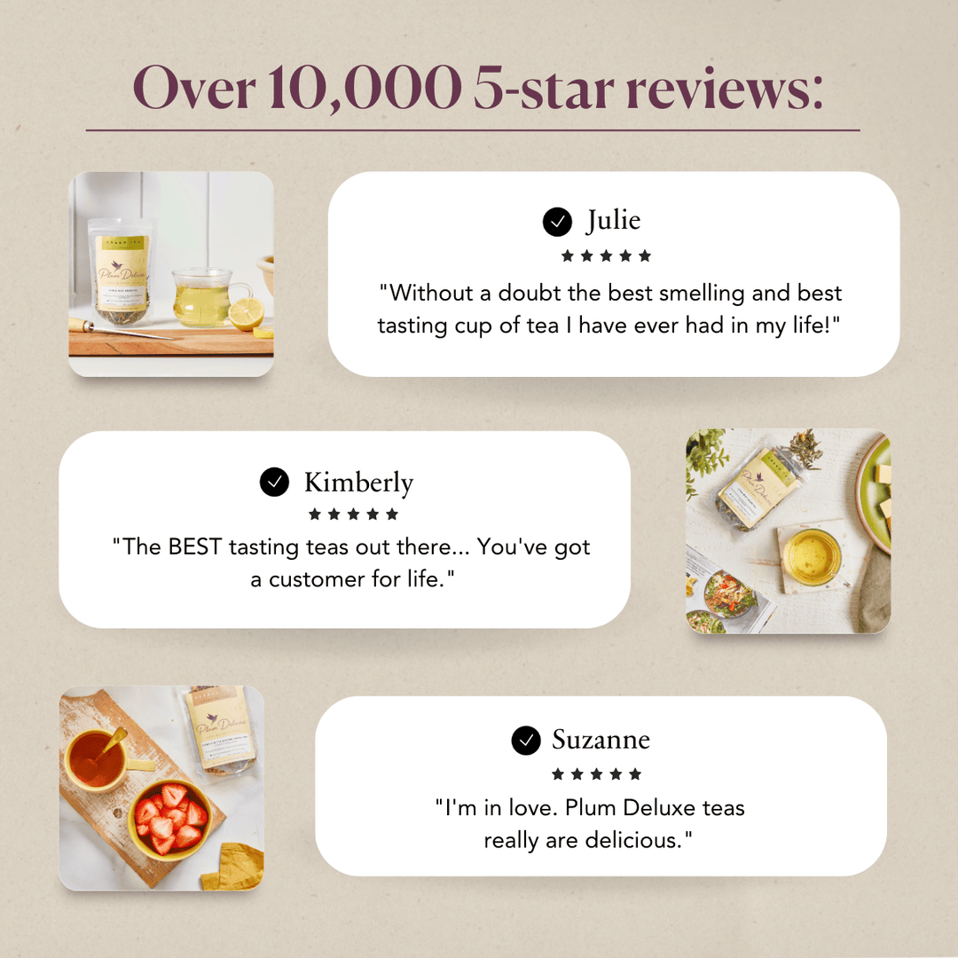 Plum Deluxe Tea Gifts Cuddletime Chamomile Herbal Tea Loose Leaf