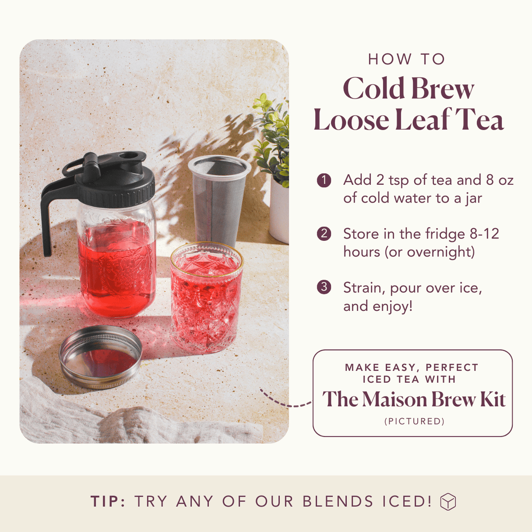 Plum Deluxe Tea Gifts Huckleberry Happiness Blueberry Black Loose Leaf Tea