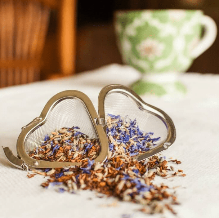 Plum Deluxe Tea Tea Infuser Heart Tea Infuser