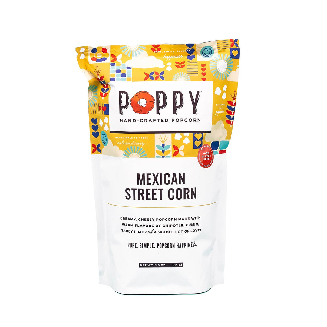 Poppy Hand-Crafted Popcorn Treats Mexican Street Corn Popcorn