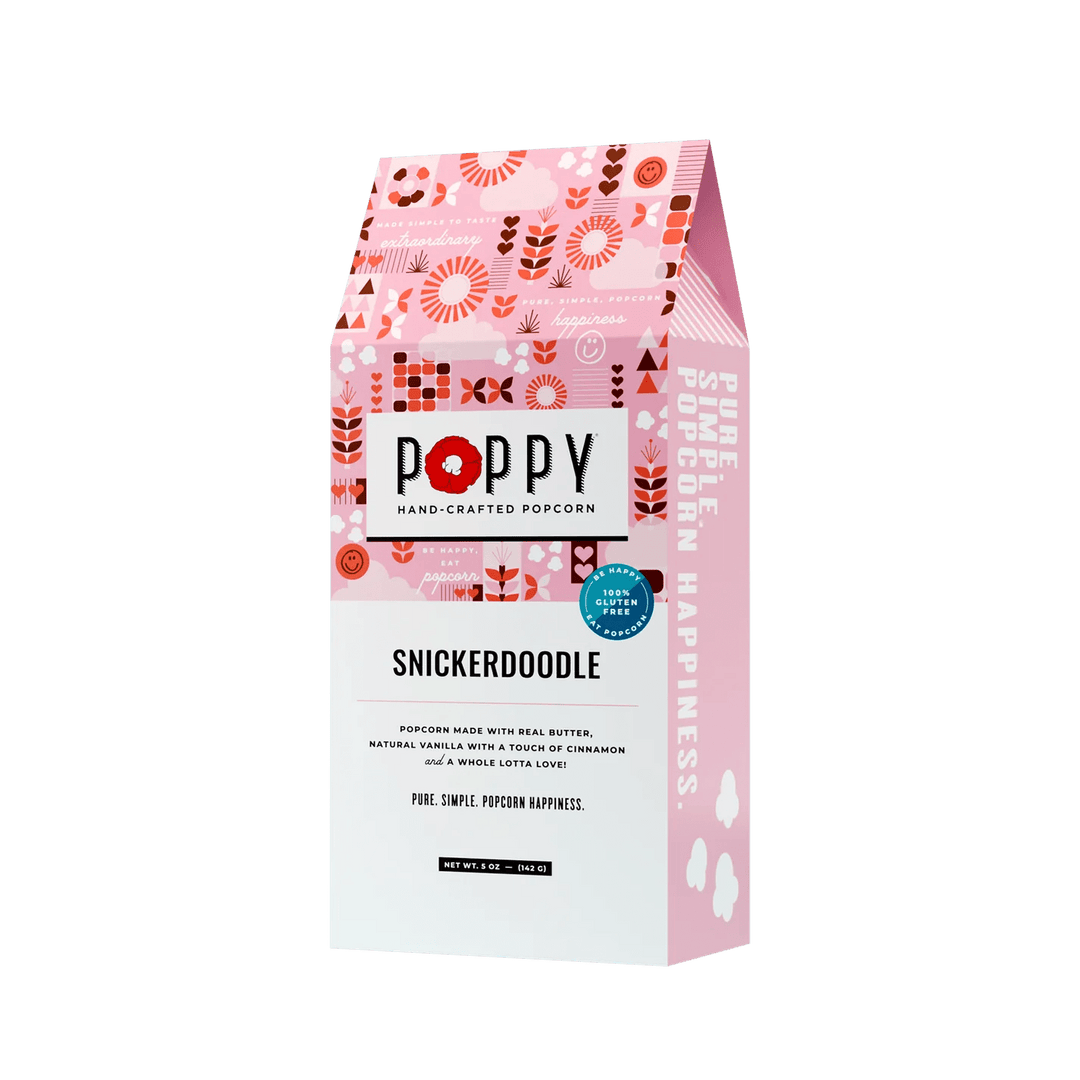 Poppy Handcrafted Popcorn Popcorn Snickerdoodle Cookie Popcorn Gift Box