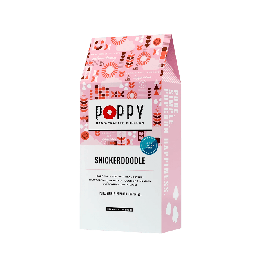 Poppy Handcrafted Popcorn Popcorn Snickerdoodle Cookie Popcorn Gift Box