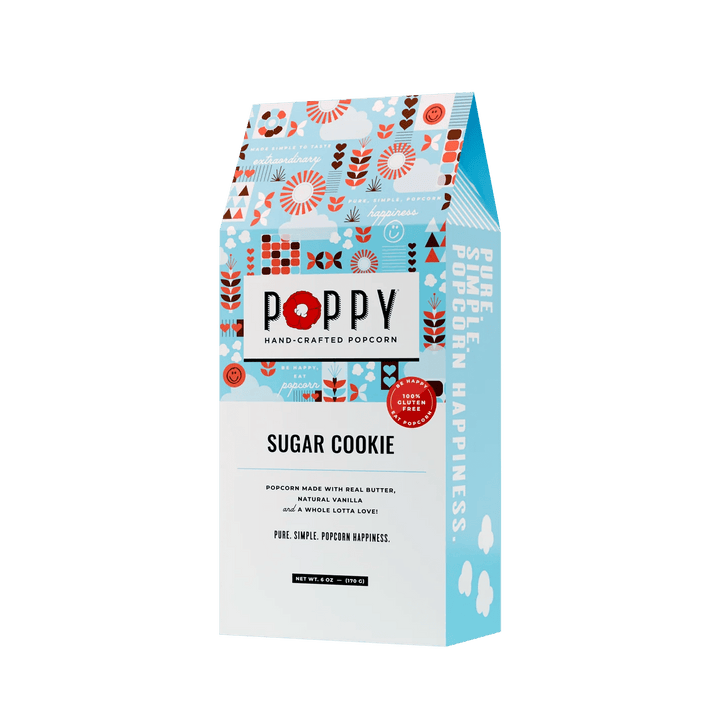 Poppy Handcrafted Popcorn Popcorn Sugar Cookie Popcorn Gift Box