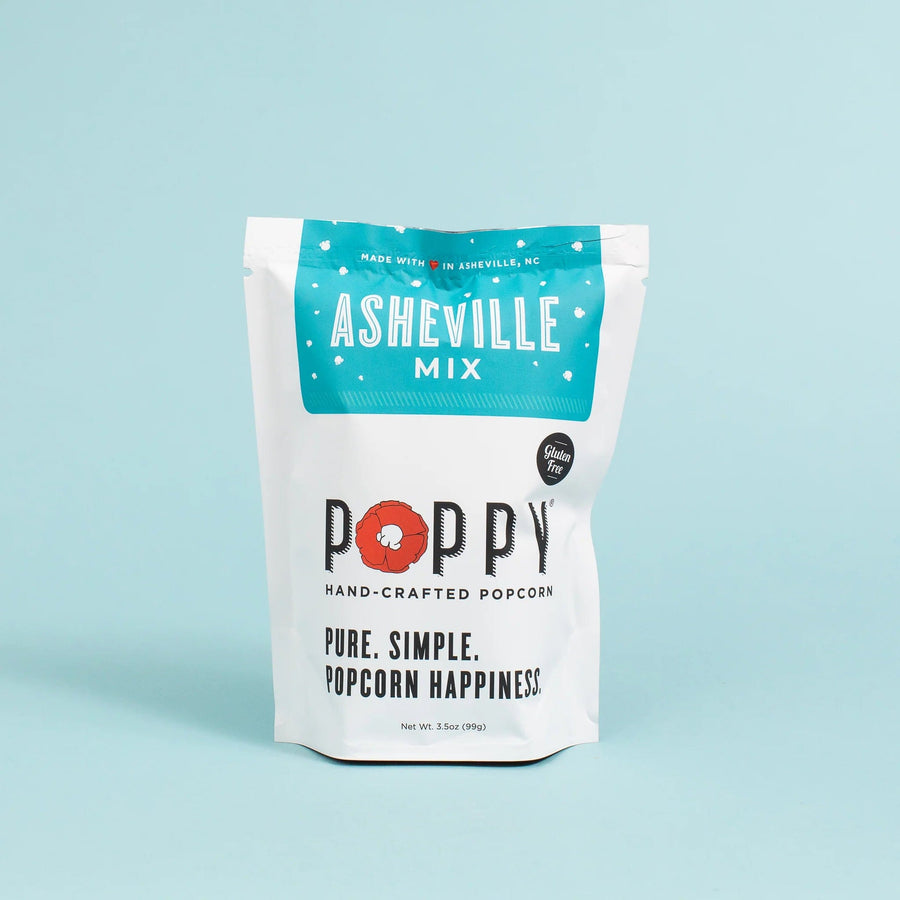 Poppy Handcrafted Popcorn Sweets Asheville Mix Snack Bag
