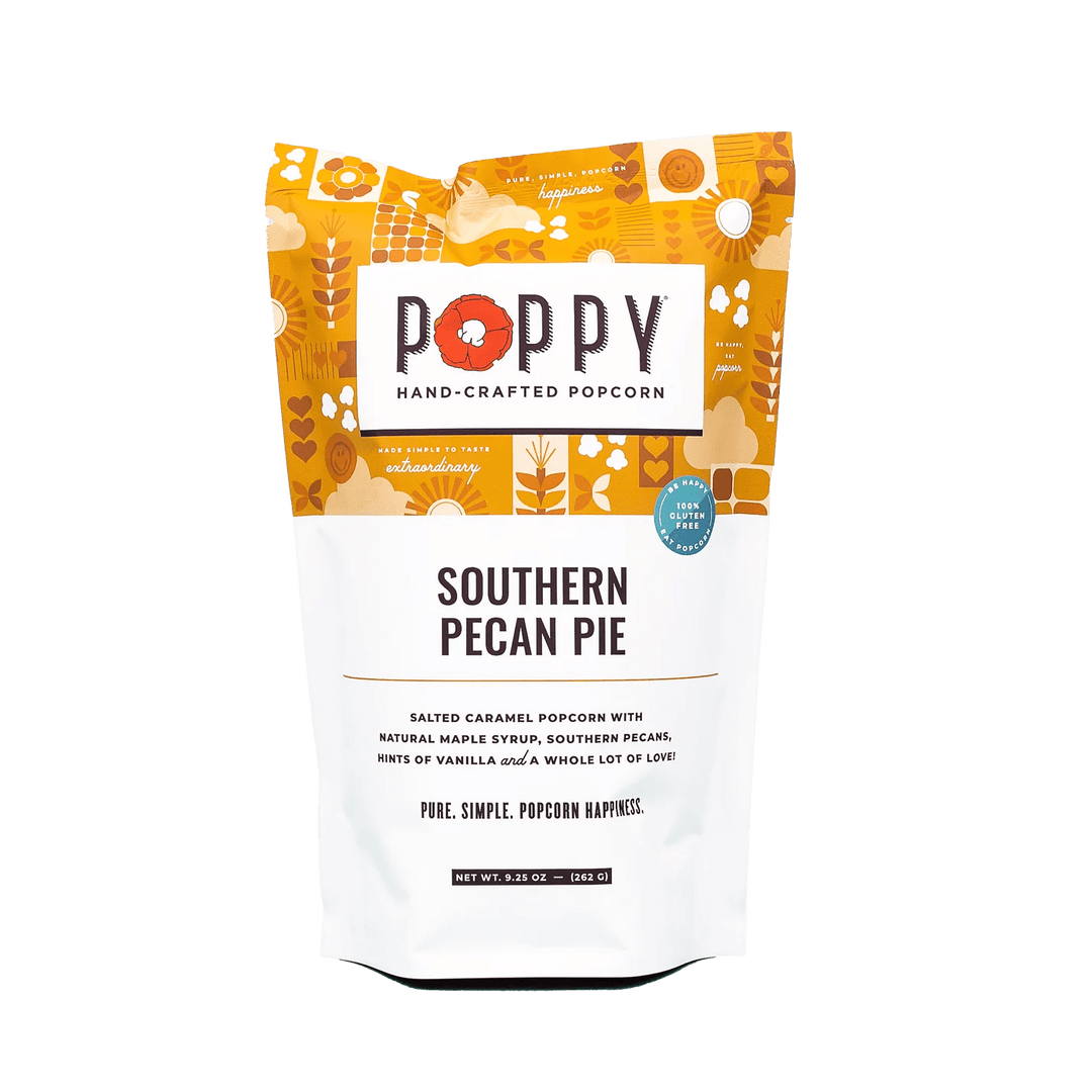 Poppy Handcrafted Popcorn Sweets Poppy Southern Pecan Pie Market Bag