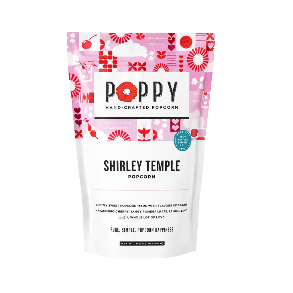 Poppy Handcrafted Popcorn Treats Shirley Temple Popcorn