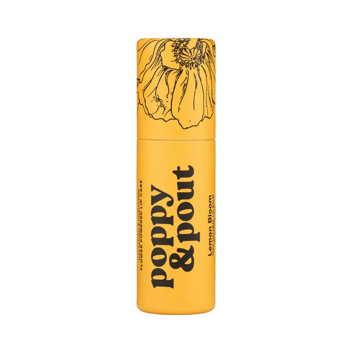 Poppy & Pout Gifts Lemon Bloom Lip Balm