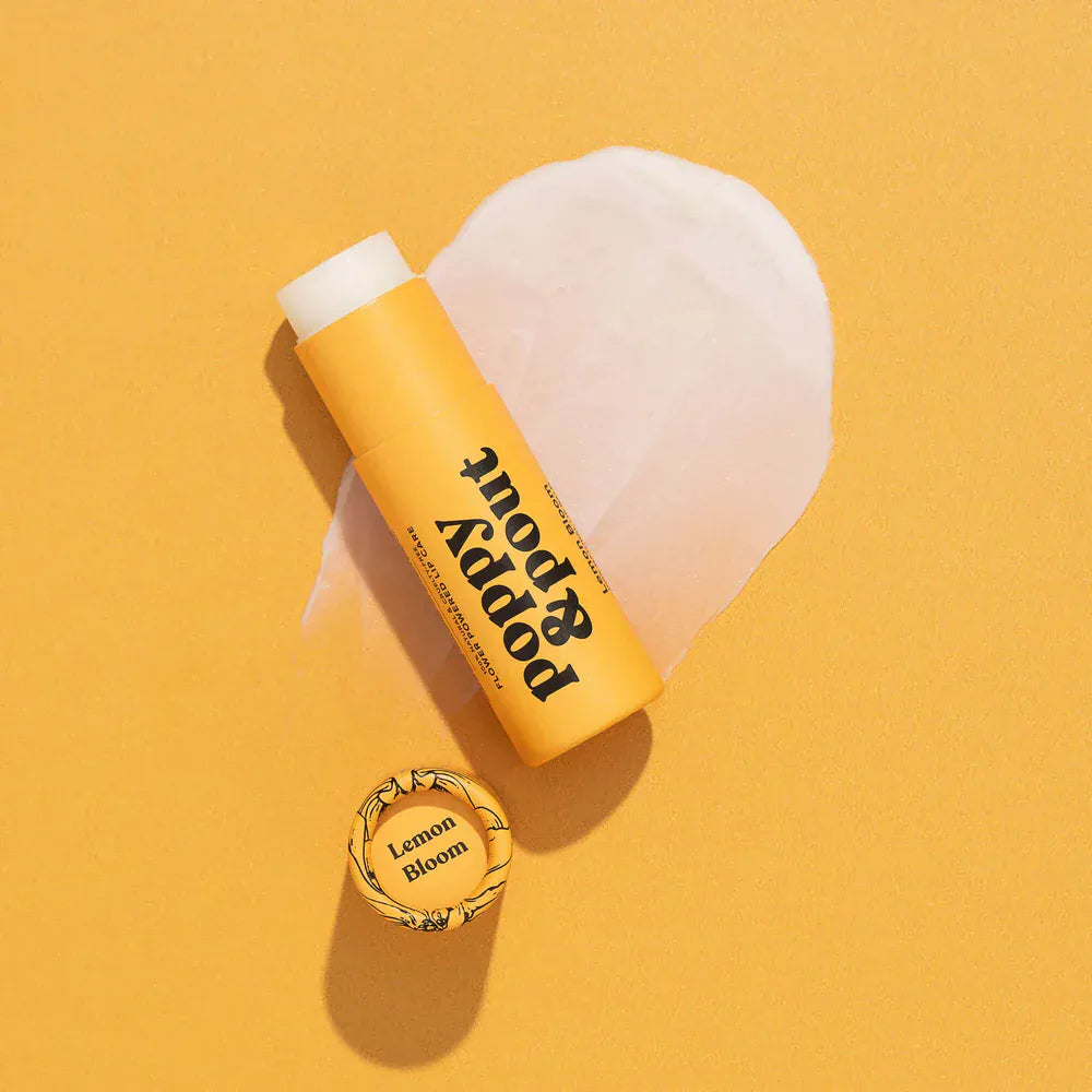 Poppy & Pout Gifts Lemon Bloom Lip Balm