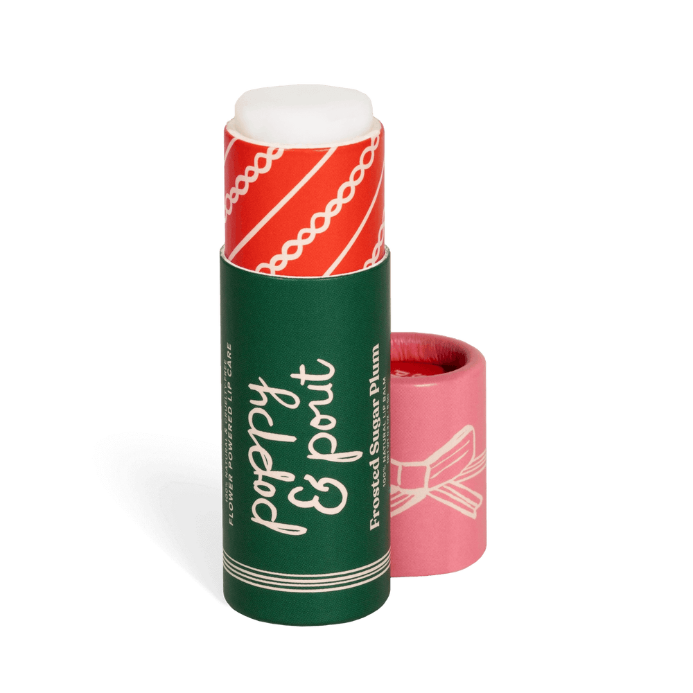 Poppy & Pout Lip Balms Holiday Lip Balm Frosted Sugar Plum