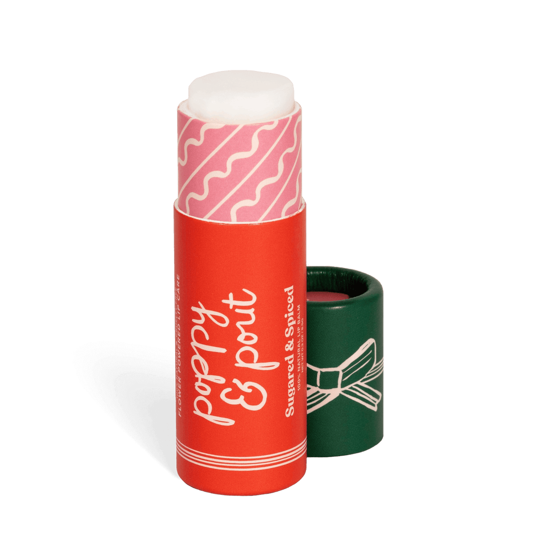 Poppy & Pout Lip Balms Holiday Lip Balm Sugared & Spiced