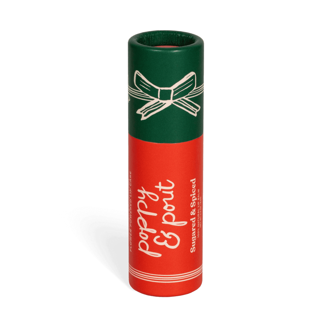 Poppy & Pout Lip Balms Holiday Lip Balm Sugared & Spiced