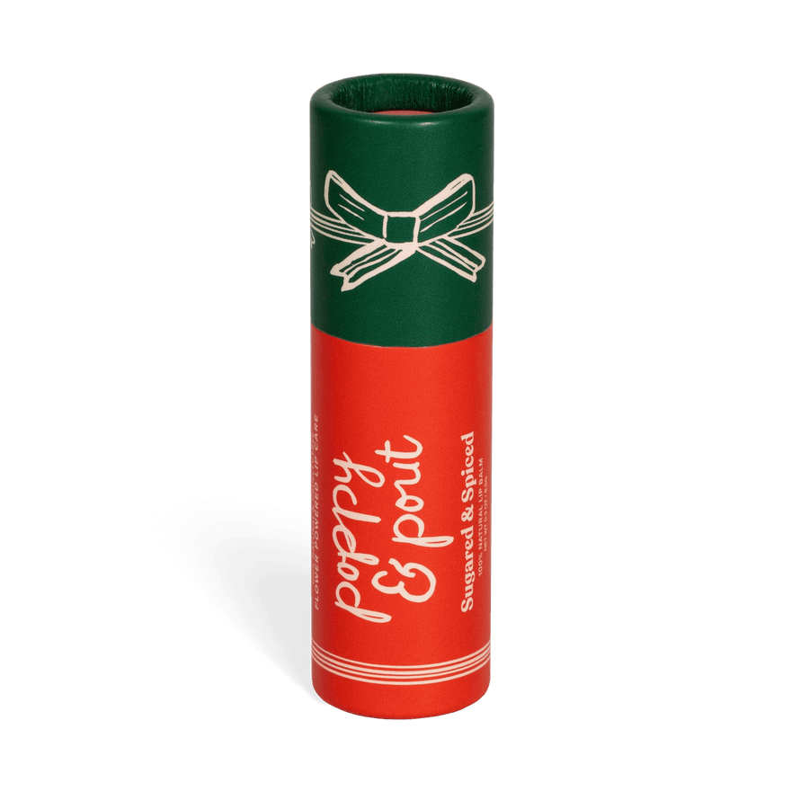 Poppy & Pout Lip Balms Holiday Lip Balm Sugared & Spiced