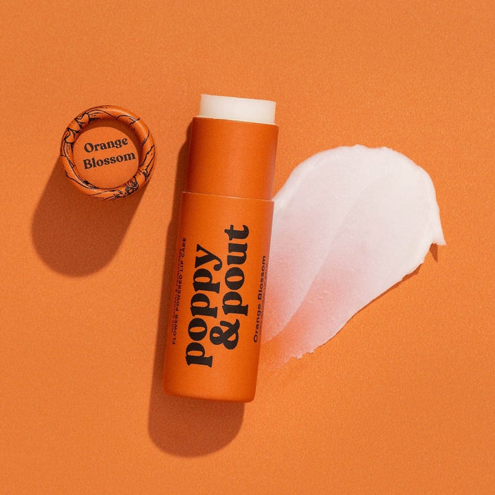 Poppy & Pout Lip Balms Orange Blossom Lip Balm