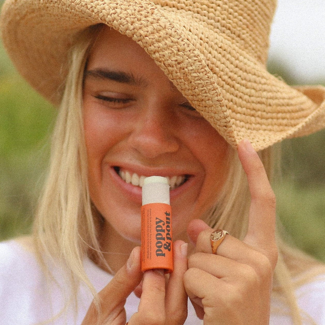 Poppy & Pout Lip Balms Orange Blossom Lip Balm