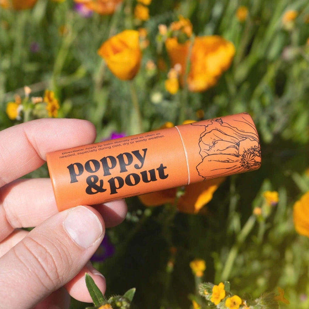 Poppy & Pout Lip Balms Orange Blossom Lip Balm