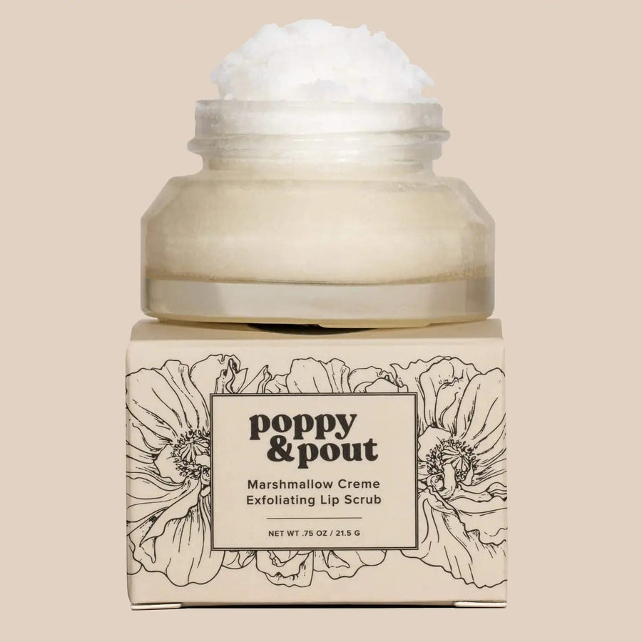 Poppy & Pout Skincare Marshmallow Creme Lip Scrub