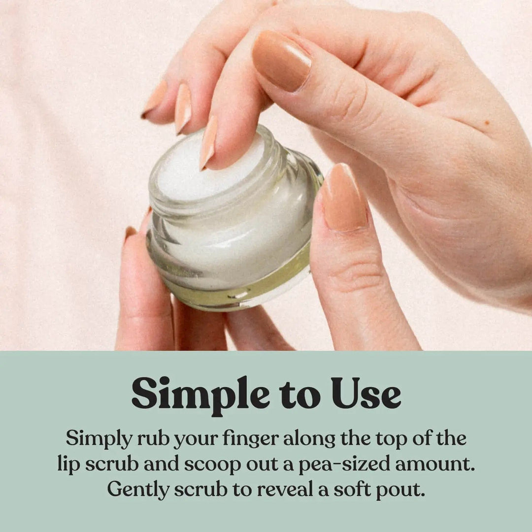 Poppy & Pout Skincare Sweet Mint Lip Scrub