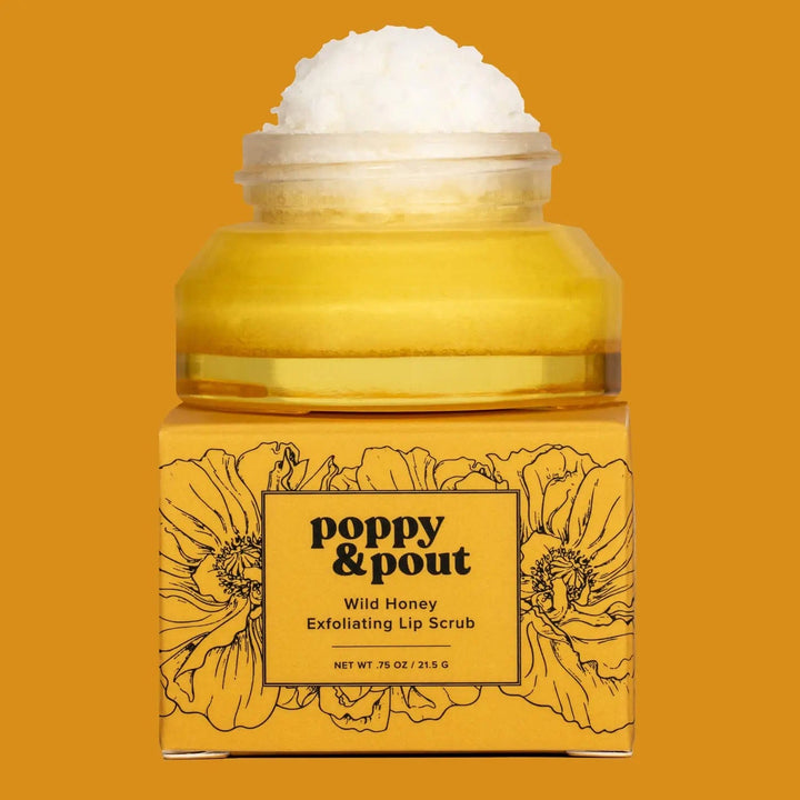 Poppy & Pout Skincare Wild Honey Lip Scrub