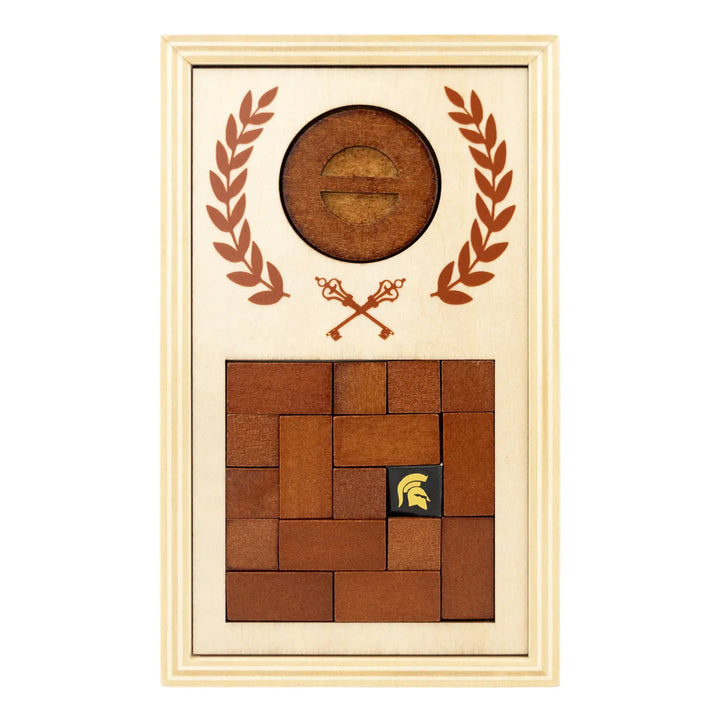 Project Genius Card Games Roman Lock Box - Secret Gift Box Puzzle | Project Genius