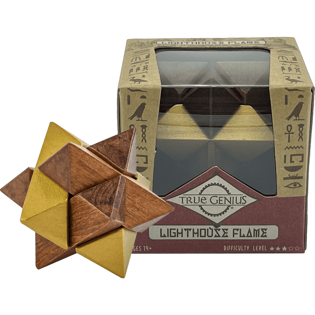 Project Genius Game Lighthouse Flame True Genius - Mini Brainteaser