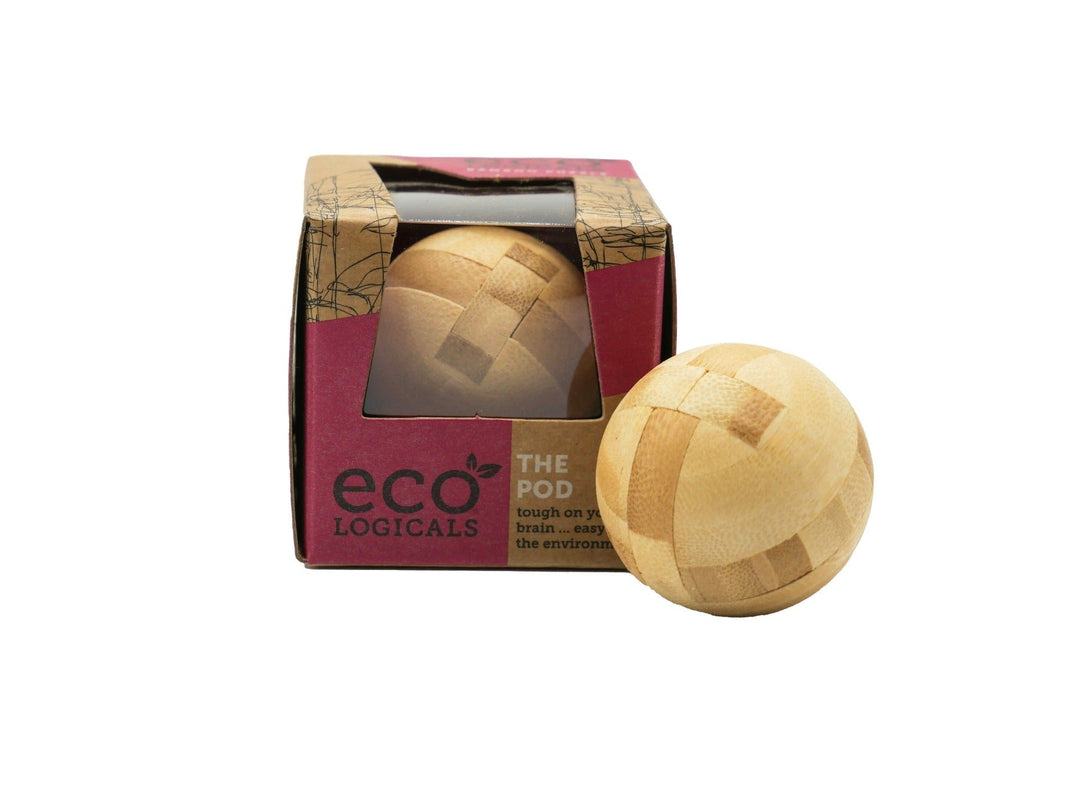 Project Genius Game The Pod Mini Ecologicals Bamboo Puzzles