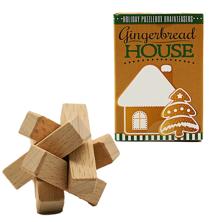 Project Genius Holiday Gingerbread House Holiday Matchbox Puzzles &amp; Brainteasers | Project Genius