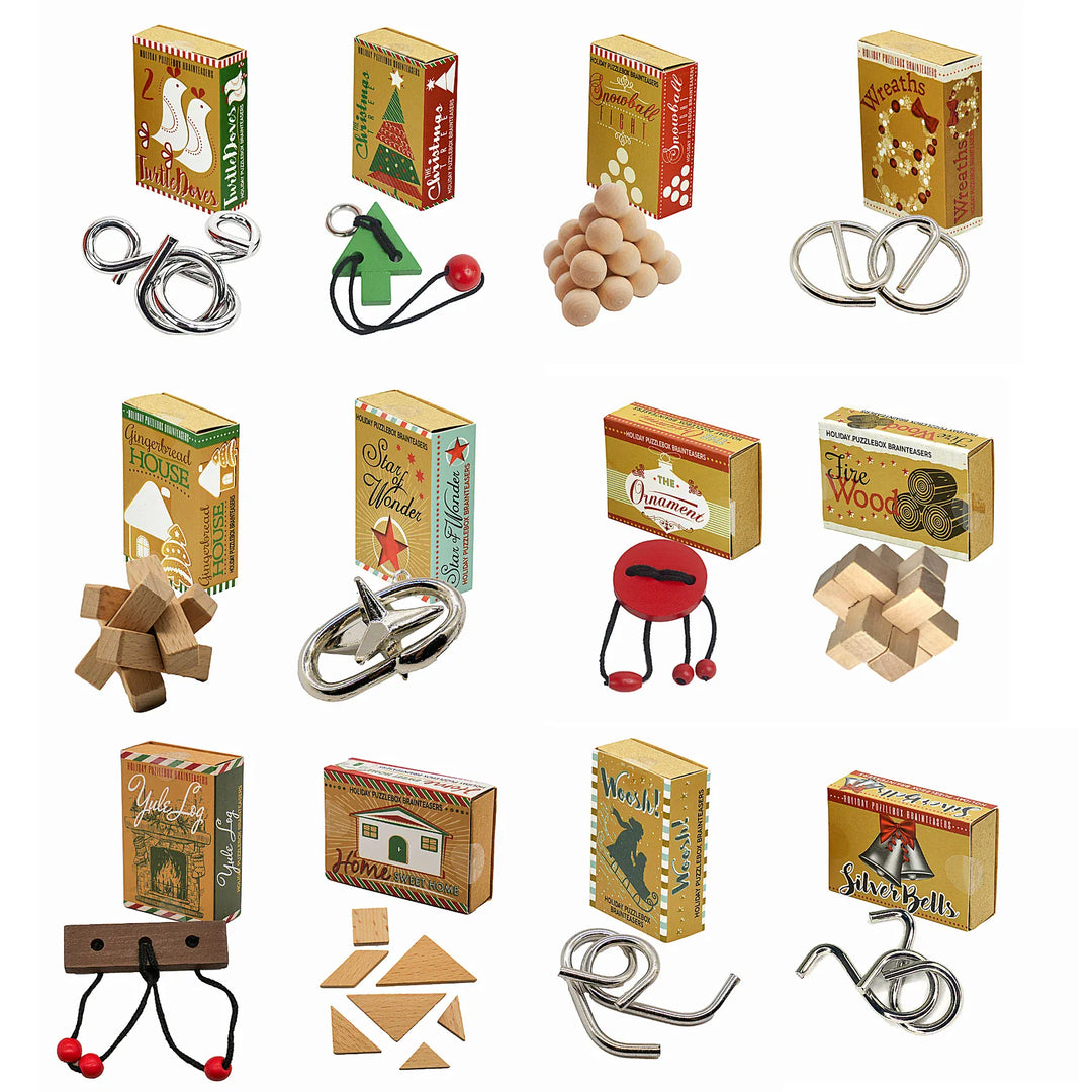 Project Genius Holiday Holiday Matchbox Puzzles &amp; Brainteasers | Project Genius