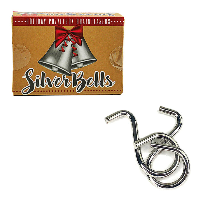 Project Genius Holiday Silver Bells Holiday Matchbox Puzzles &amp; Brainteasers | Project Genius