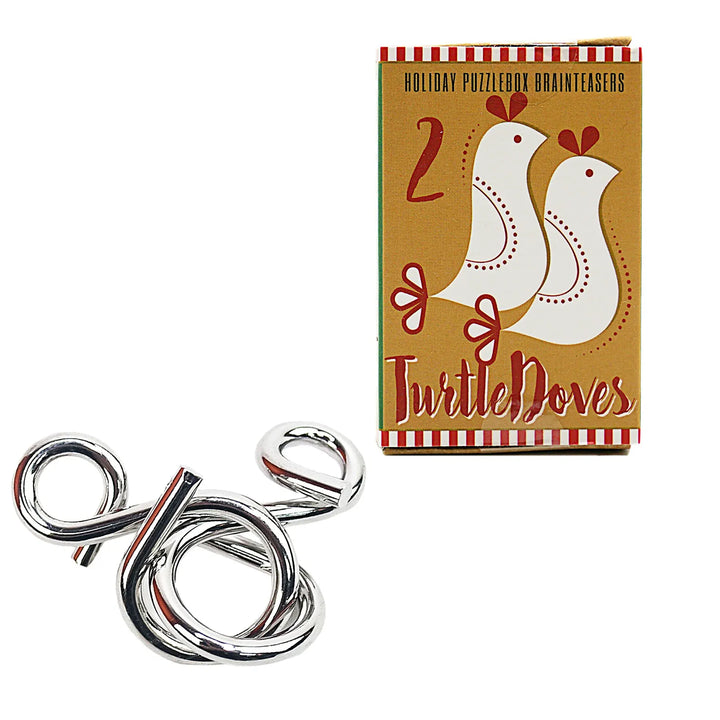 Project Genius Holiday Turtle Doves Holiday Matchbox Puzzles &amp; Brainteasers | Project Genius