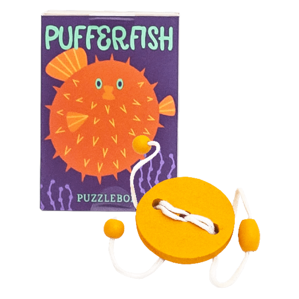 Project Genius Puzzle Pufferfish Under The Sea Puzzlebox | Project Genius