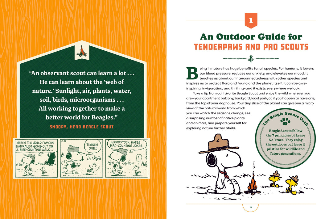 Quarto Book Snoopy's Guide to the Great Outdoors