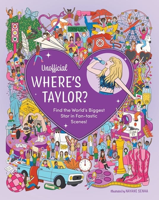 Quarto Book Unofficial Where's Taylor?