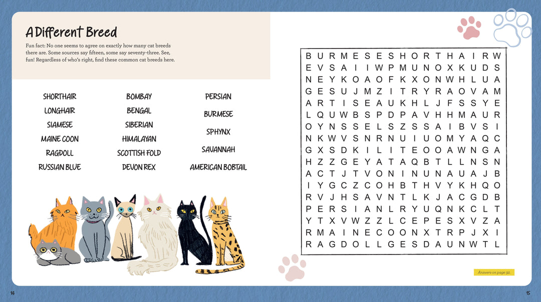 Quarto Gifts A Cat Lover's Activity Book