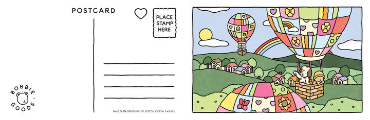 Quarto Gifts Bobbie Goods Postcard Coloring Book
