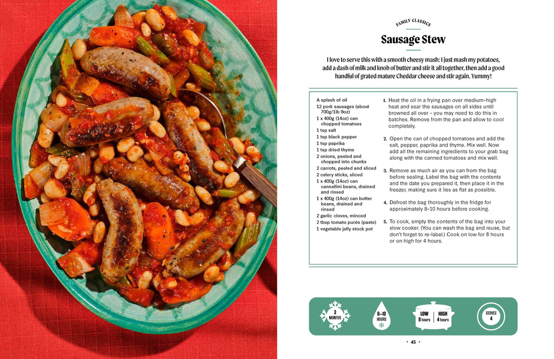 Quarto Gifts Prep it, Freeze it, Cook it! The Grab Bag Slow Cooker Book