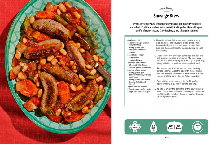 Quarto Gifts Prep it, Freeze it, Cook it! The Grab Bag Slow Cooker Book