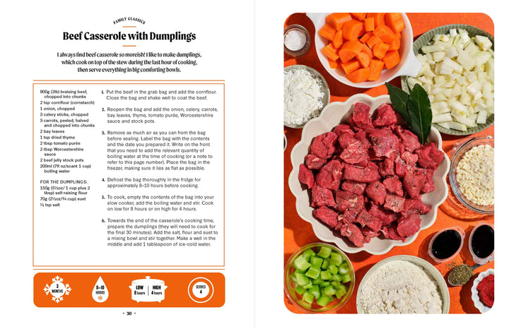Quarto Gifts Prep it, Freeze it, Cook it! The Grab Bag Slow Cooker Book